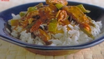 Thaise curry met biefstuk